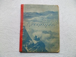 Buch Geographiekurs Grundkurs Buchhandlung Gedalge 1929 - Bild 1 von 10