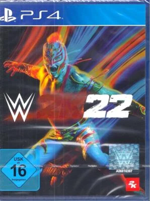 WWE 2K22 - PS4 / PlayStation 4 - Neu & OVP - Deutsche Version - Bild 1 von 3