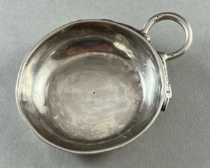 Catador de vinos antiguos París Ernest ESCHWEGE Serpents Handle .800 Plata fina - Imagen 1 de 12