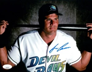 Jose Canseco Signed Autographed 8X10 Photo Tampa Bay Devil Rays Pose JSA - Picture 1 of 2