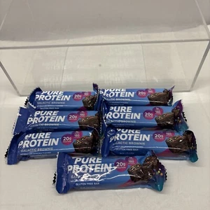 7 X Pure Protein Bars, Galactic Brownie, 20g Protein, Gluten Free - Picture 1 of 3