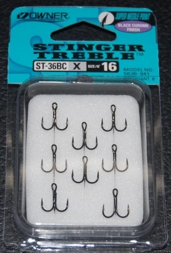 Owner OH Spatula Sight Hook No. 16 | Fishing Hook For Flounder & Flatfish