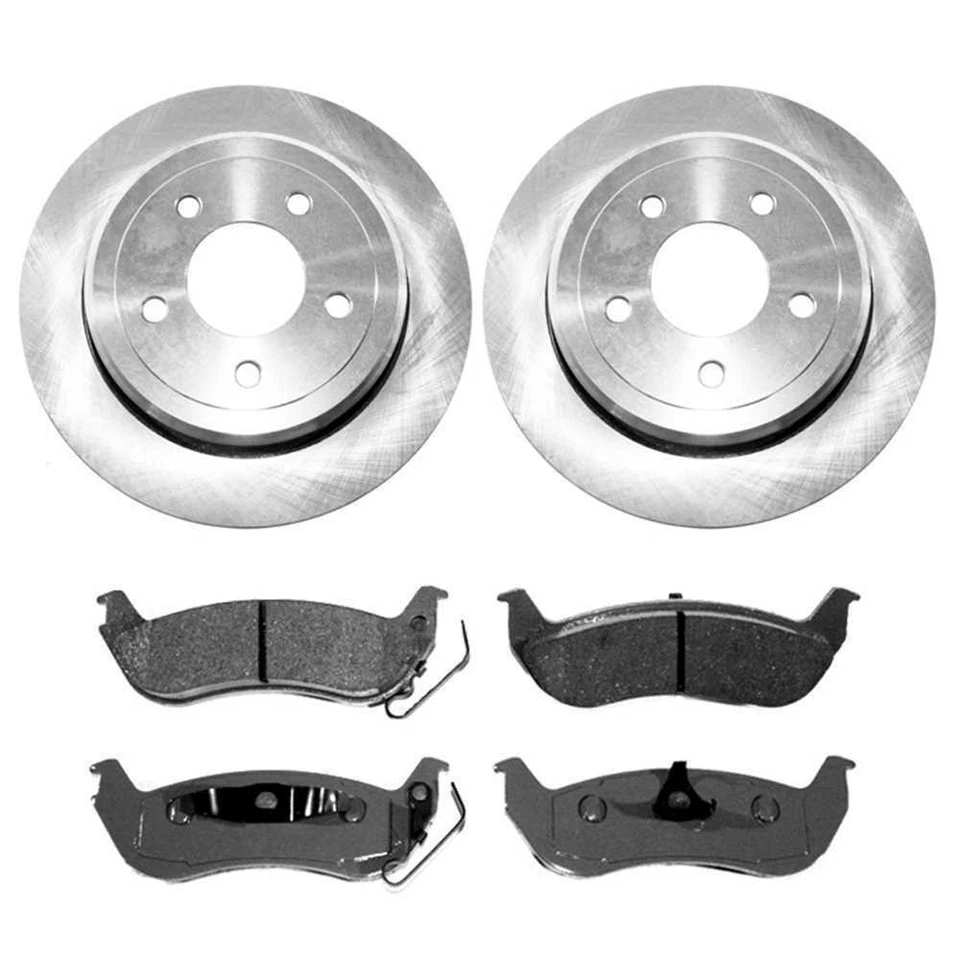 03-2011 CROWN VIC MARQUIS TOWN CAR AMBOS ROTORES TRASEROS Y ALMOHADILLAS TRASERAS MOTORCRAFT BR932 Foto 1 de 1