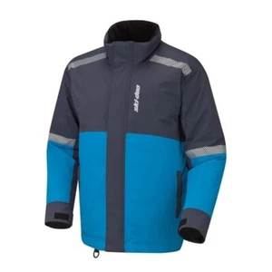 Ski-Doo Men's Vasa Snowmobile Jacket Blue 2XL 4409341482 - Picture 1 of 1