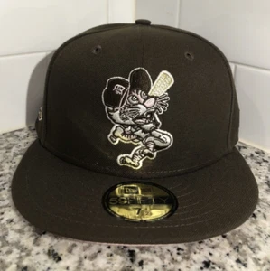 New Era Detroit Tigers Stadium Patch Coffee Pink 59FIFTY Fitted Hat Size 7 1/2 - Picture 1 of 5