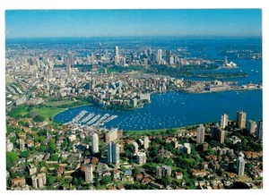 AUSTRALIA - DARLING POINT, SYDNEY Postal a SEYCHELLES - Imagen 1 de 2