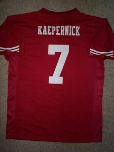 ($55) San Francisco SF 49ers COLIN KAEPERNICK nfl Jersey YOUTH KIDS BOYS (xl) - Picture 1 of 4