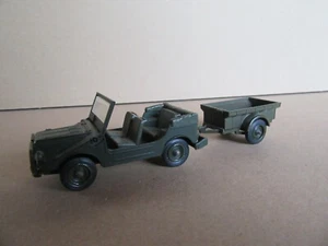 16061.6oz Solido France 212 Jeep Mercedes Auto-Union +213 Trailer 1:43 - Picture 1 of 12