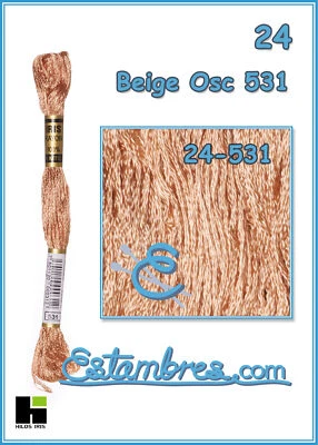 VELA RAYON IRIS [8mts] - 2 of 2 - 100% Viscose Rayon Shiny Embroidery Thread - Image 1 of 4