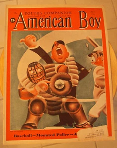 VTG April 1940 YOUTH Companion Magazine~"The AMERICAN BOY"~Sports~Mickey Rooney~ - Picture 1 of 12