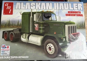 AMT 1/25 Alaskan Hauler Kenworth Tractor Plastic Model Kit - Picture 1 of 3