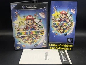 Mario Party 5 (Nintendo GameCube) CIB - Disco casi como nuevo - Probado - Imagen 1 de 5
