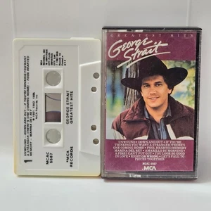 George Strait Greatest Hits Cassette 1985 MCA Records MCAC-5567 - Picture 1 of 2