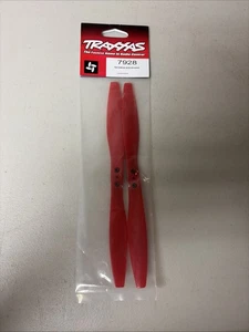 Juego de cuchillas de rotor Traxxas, rojo (2) (con tornillos) - ATON 7928 - Imagen 1 de 2