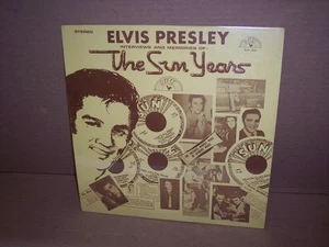 Elvis Presley Interviews And Memories Of The Sun Years vinyl LP 1977 Sun NEW - Picture 1 of 2