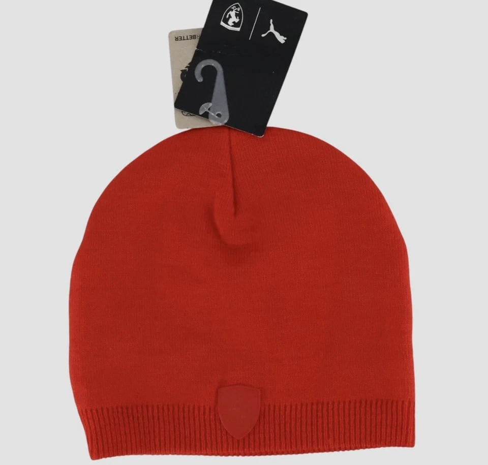 Gorro Scuderia Ferrari x Puma Unisex Adulto Rosso Corsa SPTWR NUEVO Foto 1 de 3