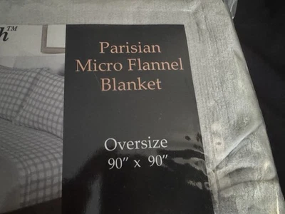 Grace Elizabeth Luxury Linens Oversize 90 X 90 Throw Blanket Micro Flannel - Image 1 of 4