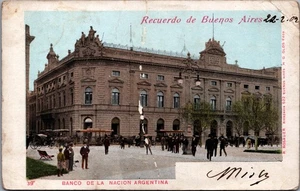 Argentina Buenos Aires Banco De La Nacion Postcard B265 - Picture 1 of 2