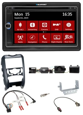 Blaupunkt Bluetooth DAB 2DIN USB DVD Lenkrad Autoradio für Mini Cooper 06-14 Par - Bild 1 von 4