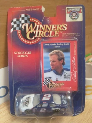 Winners Circle 1/64 NASCAR diecast #2 PPG Mobil 1 Rusty Wallace 1998 NIP Penske - Image 1 of 4