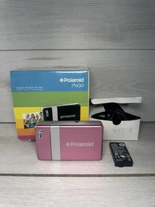 Polaroid PoGo Instant Mobile Printer Zink Zero Ink Tech + Power Supply - Pink - Picture 1 of 9