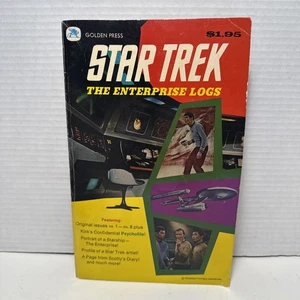 Star Trek The Enterprise Logs TPB #1 [Golden Press 1976] reprints Gold Key #1-8 - Picture 1 of 7