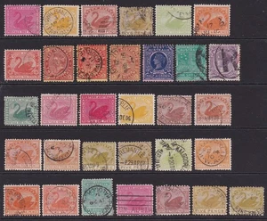 WESTERN AUSTRALIA 1902-1912 COLLECTION FU, INCL HIGH VALUES. FINE LOT CAT £1000 - Picture 1 of 1