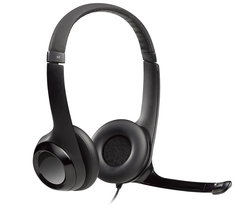 ORIGINAL Logitech Accessori per computer nero 981-000406 Headset H390 Auricolare - Immagine 1 di 1