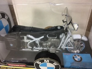 TootsieToy 1960 BMW R60/2 in White w/ Accessories 3305 MIB 1:10 - Picture 1 of 6