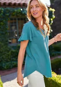 MATILDA JANE Sit Back and Relax Top SIZE XS X Small New In Bag Blue Womens - Picture 1 of 3