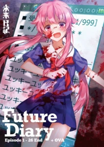 ENGLISH DUBBED Future Diary aka Mirai Nikki (Vol.1-26 End + OVA) DVD All Region - Picture 1 of 2