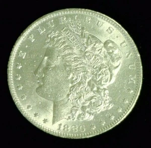 Dólar de plata Morgan 1880-O blanco brillante. REBAJADO 26/03/25 (334) - Imagen 1 de 2