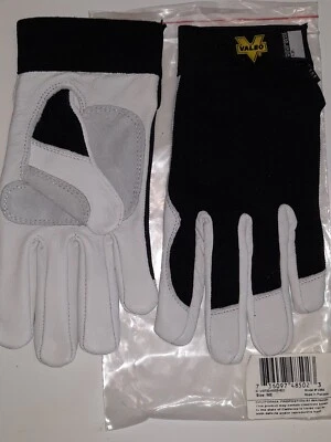 Guantes de trabajo valeo 3732med V255 de cuero de doble capa talla mediana Foto 1 de 2