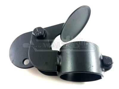 44 45 46 47 mm universal Regenkappe Traktor Auspuff Klappe 1 3/4 Zoll schwarz - Bild 1 von 4