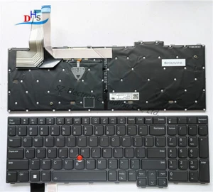 For Lenovo Thinkpad T16 Gen 1 P16S Gen 1 L15 Gen 3 US Keyboard Backlit Grey - Picture 1 of 1