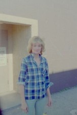 Lot of (2) LAURETTE SPANG Live Candid Duplicate 35mm Photo Negatives ACTRESS nb