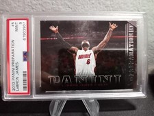 2013-14 Panini Preparation LeBron James #5 Insert PSA 9
