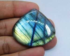 Gorgeous Natural Spectrolite Labradorite Cabochon Loose Gemstone 87 Cts. ME-5967 - Picture 1 of 5