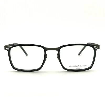 NEW PRODESIGN Denmark Eyeglass Axiom Collection 6176 Black Specs 50mm - Image 1 of 4
