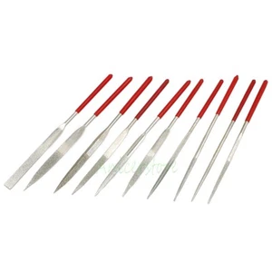 10pcs 4x 160mm 6" Mini Diamond Needle File Model Making Tool Sharpening Set - Picture 1 of 6