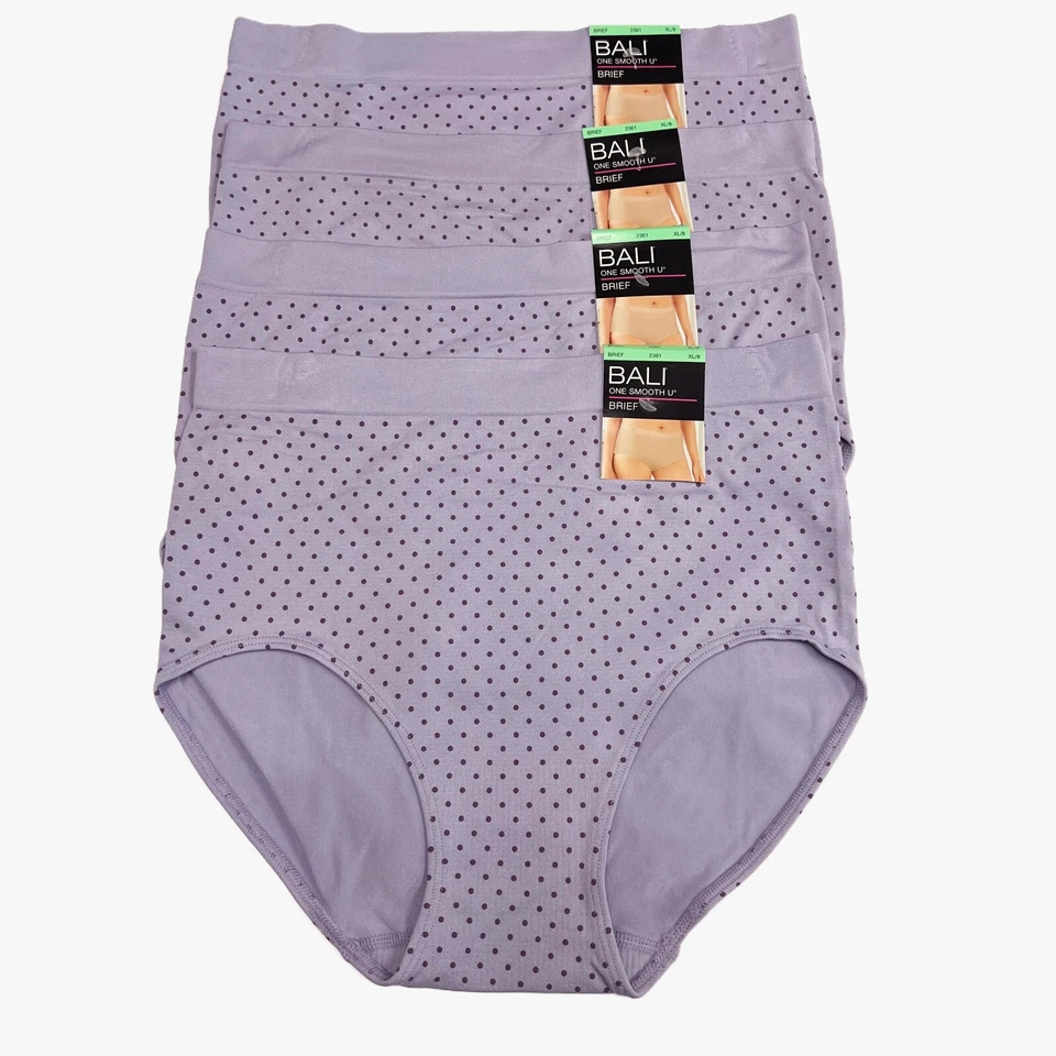 Bali One Smooth U All Around Smoothing Brief 2XL 9 2361 - 4 PACK