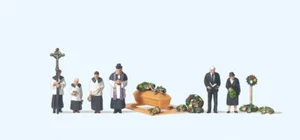 Preiser 79194 Funeral, Catholic Spiritual, N - Picture 1 of 1