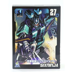 New MechFans Toys MF-27D six-sided beast G1 Sixshot Action figure toy in stock - Picture 1 of 12