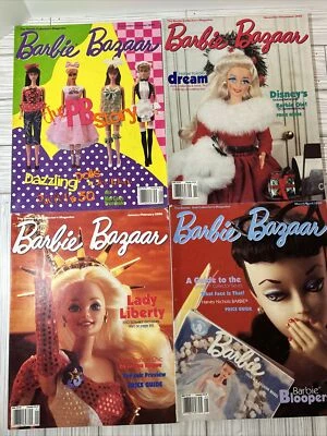 Gran Lote De 41 Muñecas Barbie Barbie Bazaar Revistas Coleccionistas 1995-2002 Foto 1 de 4