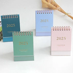 2024-2025 Mini Desk Calendar Small Desktop Standing Flip Monthly Calendar Decor - Picture 1 of 16