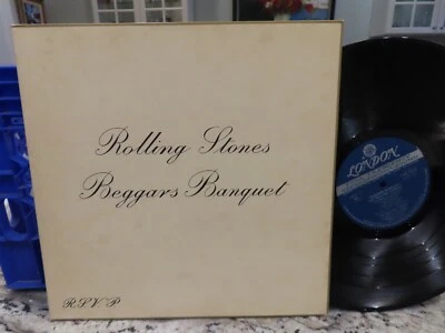 THE ROLLING STONES Beggars Banquet JAPAN IMPORT VG+ VINYL LP LOW$$ 1976 - Image 1 of 4