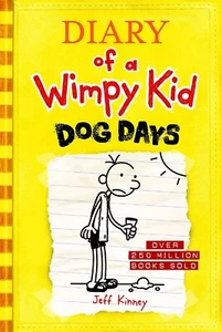 Diary of a Wimpy Kid # 4 - Dog Days by Jeff Kinney (2009, Hardcover) - Picture 1 of 4