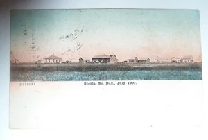 POSTAL 1908 Street Scene STORIA South Dakota Resumen - Imagen 1 de 2