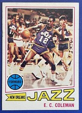 1977-78 Topps Basketball E.C. Coleman New Orleans Jazz #123 EXMT COMBINED SHIP
