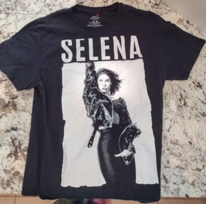 Selena Concert Short Sleeve T-shirt Black - Picture 1 of 3